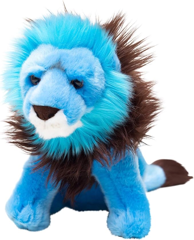 blue lion stuffed animal