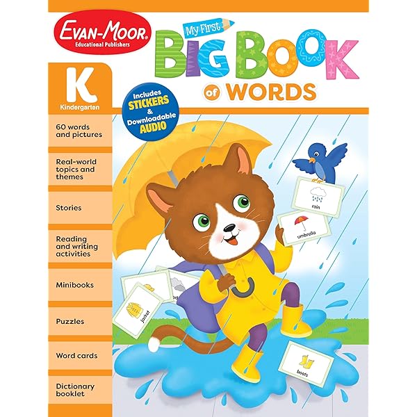 Amazon.com: Evan-Moor My Big Book of Words, Grade 2 Workbook