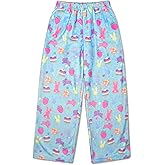 iscream Big Girls Silky Soft Plush Bold Print Fleece Pants - Bake Shop Collection Collection