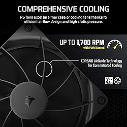 CORSAIR RS140 140mm PWM Fans – Daisy-Chain