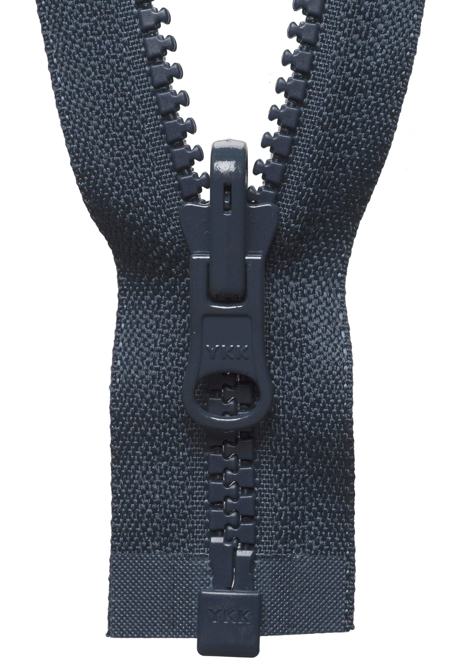 YKK Reversible Zip, No. 560 Dark Navy, 66 cm Length