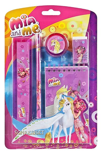 Undercover MMNH0210 - Mia and Me Schreibset, 5-teilig