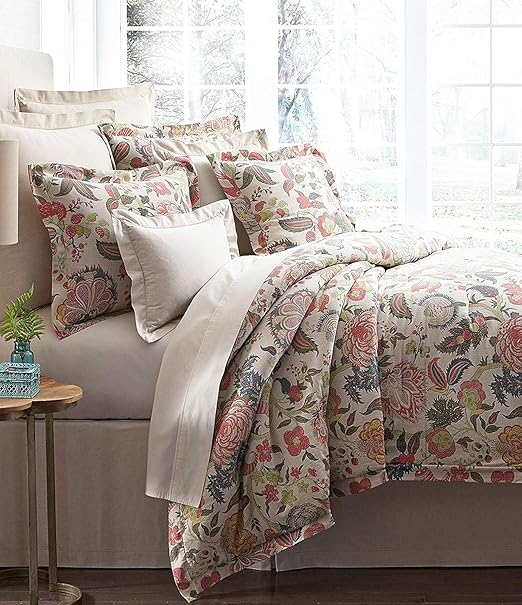 Amazon Com Noble Excellence Celeste 3 Piece Queen Full Comforter