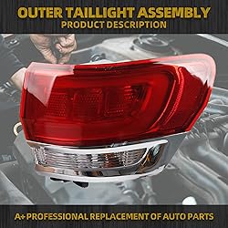 Dasbecan Right Passenger Side Outer Tail Light