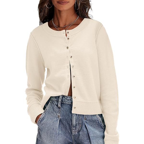 ダウンジャケット・コート +DEINET+ ONE BUTTON KNIT LONG CARDIGAN IN IVORY KDBBC4S3311 Button Closure Regular Fit Style 252917 | 1ère Avenue