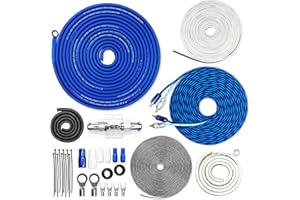 CT Sounds 8 Gauge OFC Complete Amp Wiring Install Kit, AMPKIT-8GA-ELITE