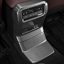 Second Row Under Seat Protector For 2024-2025 Toyota Land Cruiser 250 (5-Seat) - Carbon Fiber Pattern Kick Plate