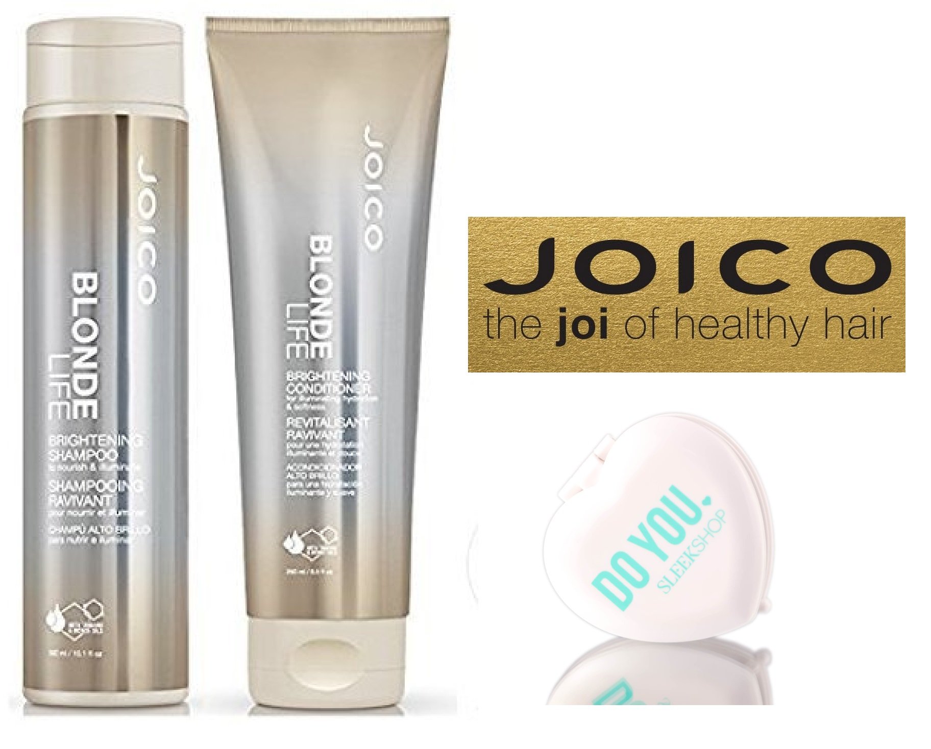 Joico Blonde Life Brightening Shampoo and Conditioner Duo Set (with