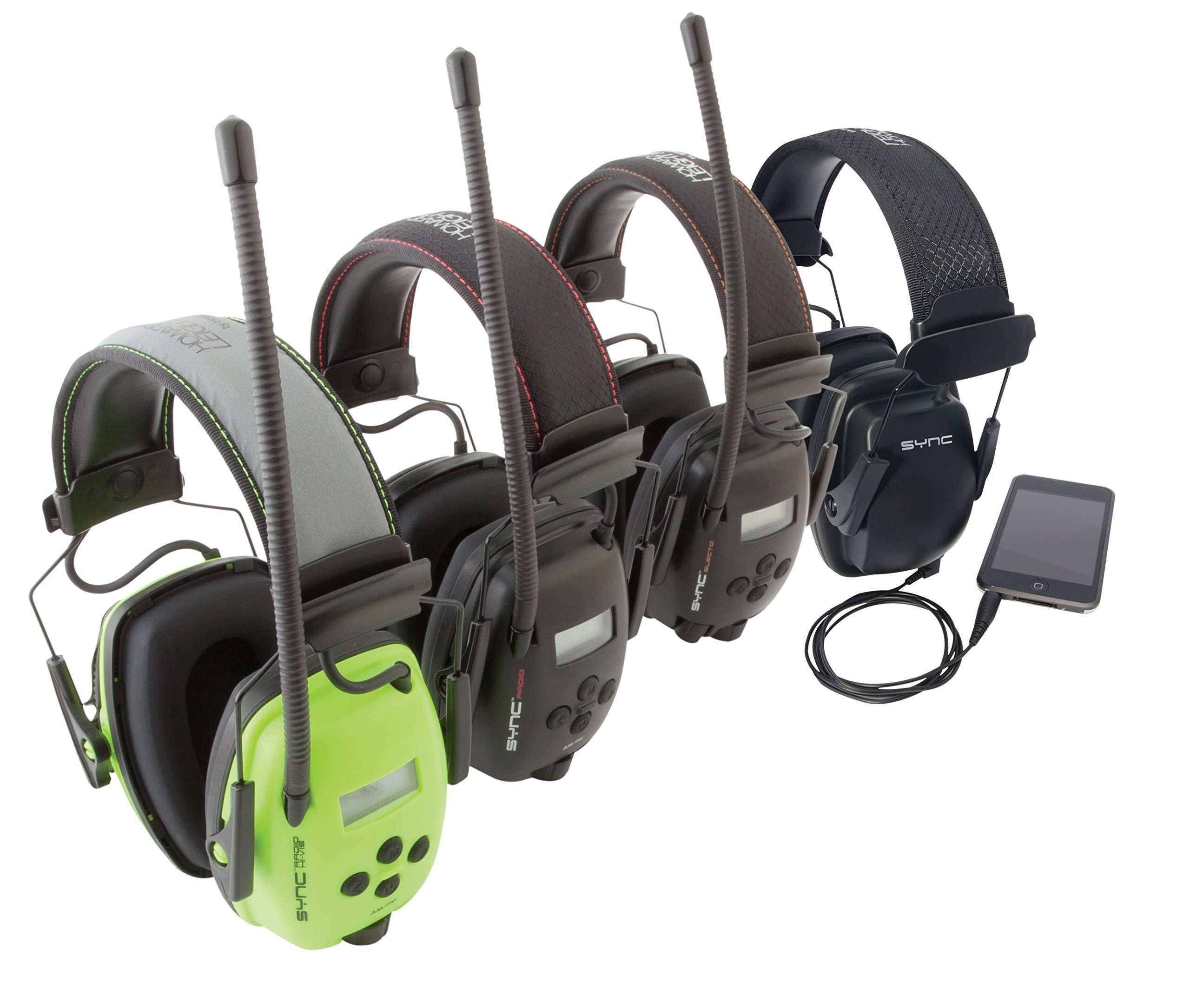 Honeywell Howard Leight 1030111 Sync Stereo Ear Defender, SNR 31 Black Buy Online in UAE