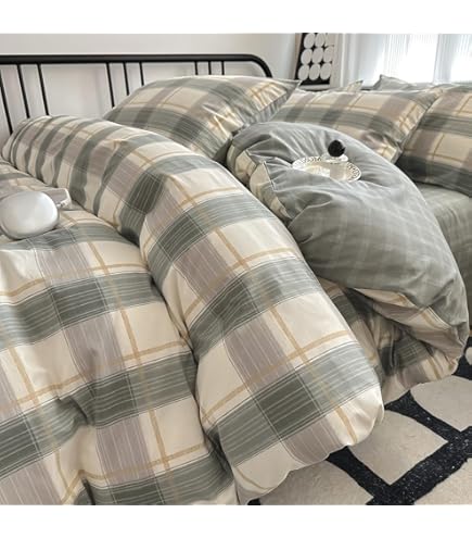 ユートピア Amazon.com: Luxlovery Navy Plaid Comforter Set Twin Men Boys
