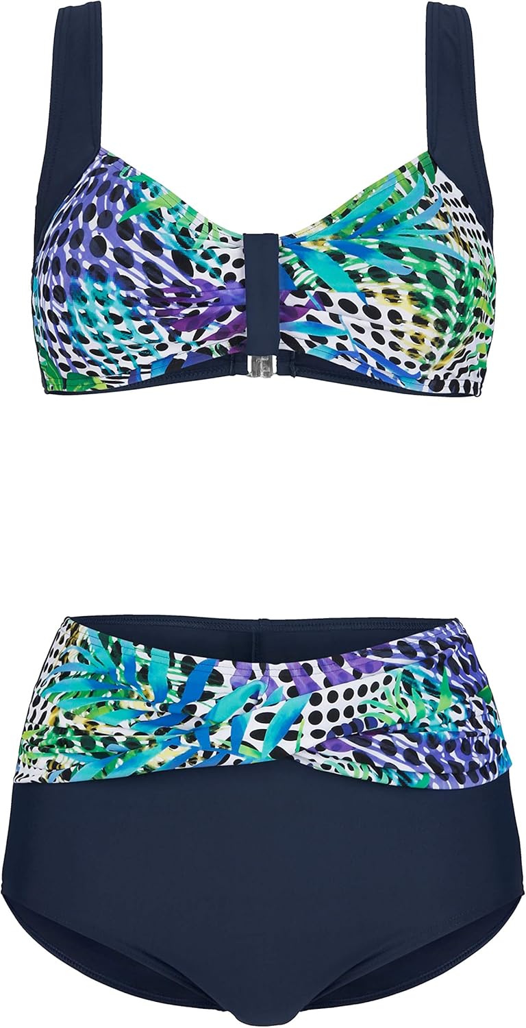 Maritim Bikini in eleganter Wickelform Marineblau Amazon.de Bekleidung