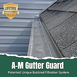 A-M Gutter Guard - Heavy Duty Lifetime Quality