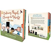 英語絵本 ordinary people change the worldセット Ordinary People Change the World Gift Set: Meltzer, Brad