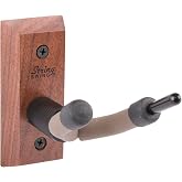String Swing CC01V Wall Mount Violin Hanger (Black Walnut)