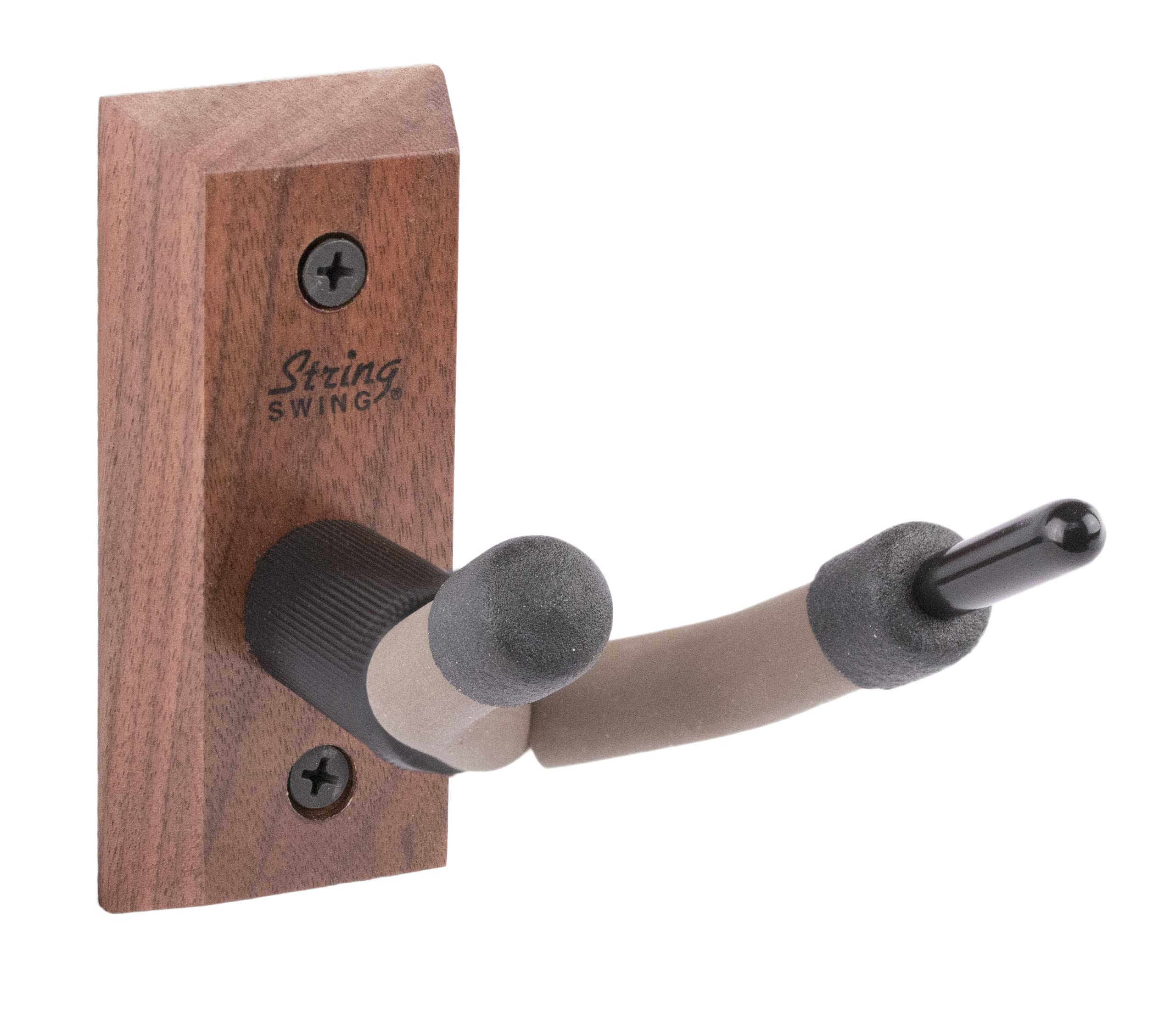 String Swing CC01V Wall Mount Violin Hanger (Black Walnut)