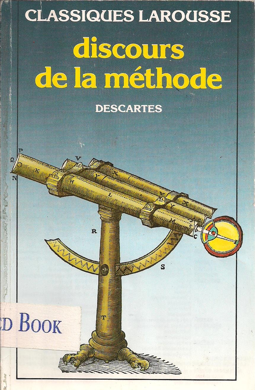 couverture de : Le discours de la m&eacute;thode