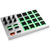 Xjam Mobile Studio MIDI Pad Controller - Apple-style ultra-thin aluminum frame, velocity-sensitive, polyphonic aftertouch, plug &amp; play on iPad, iPhone, Mac, PC