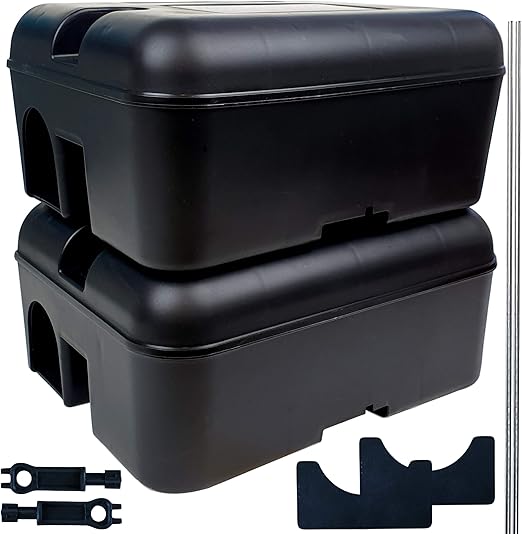 Roshield Cuadro de Rata y Control Cebo Seguridad ratón roedor 2X (vacío): Amazon.es: Jardín