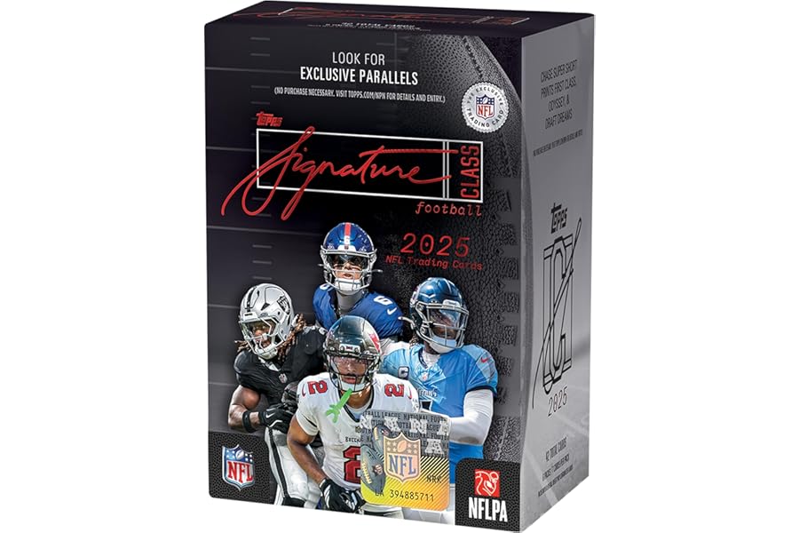 2025 Topps Signature Class Football - Factory Sealed - Value Box
