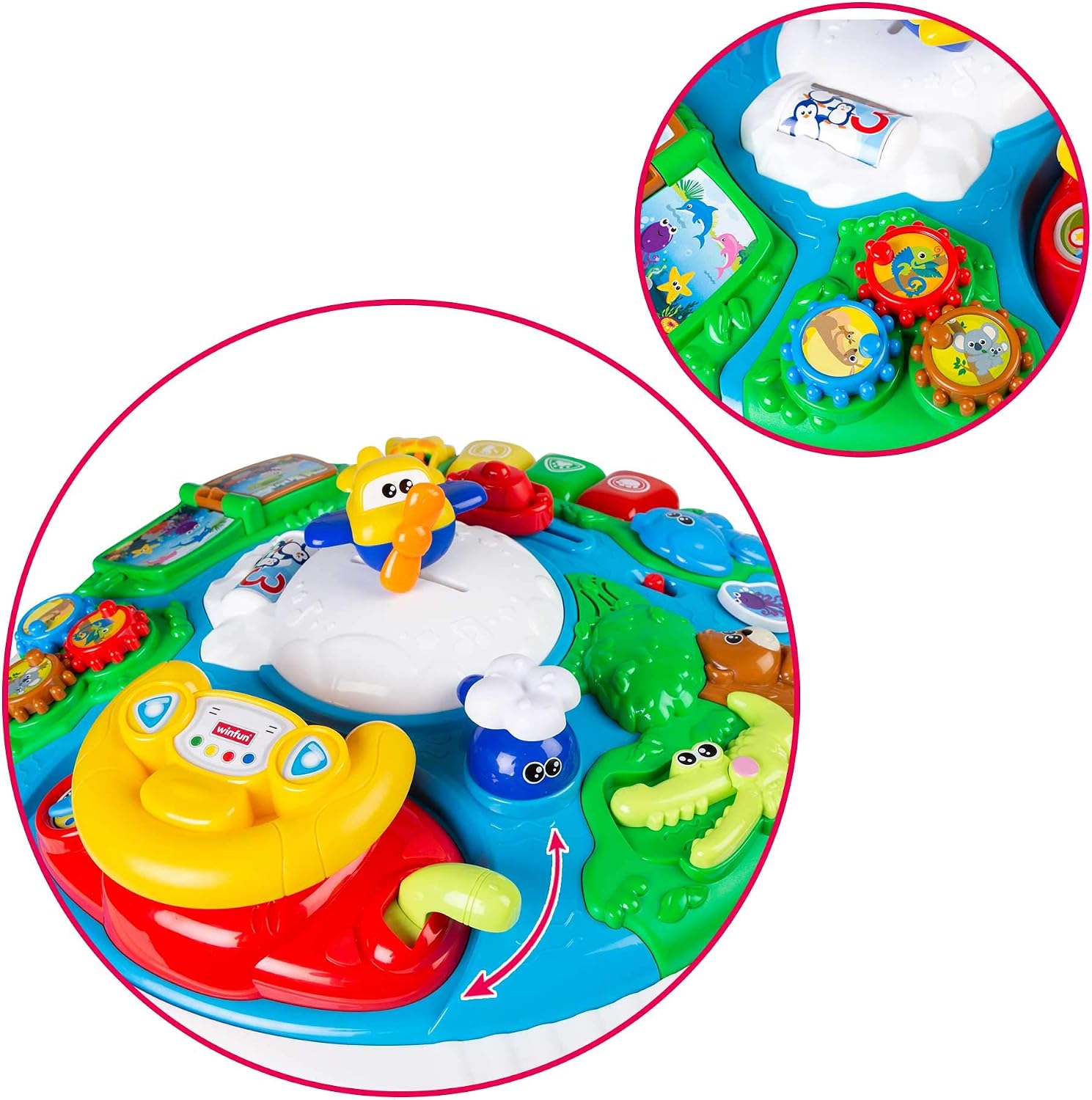 winfun - World Trotting Activity Table (46520), Activities, Medium - Image 4