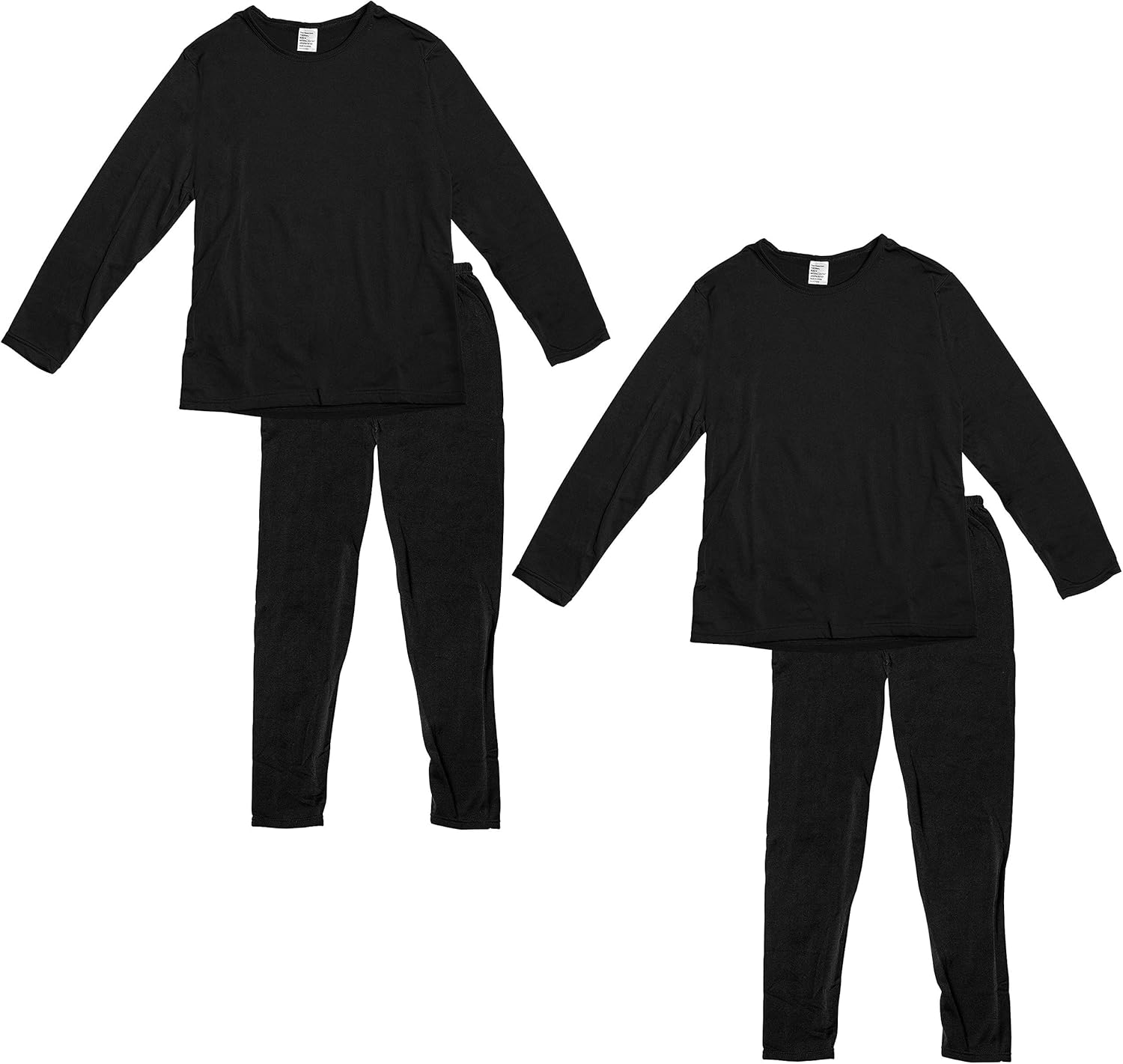 2 Mens Thermal Sets - Thermal Underwear for Men - Long Sleeve Top & Bottom Fleece Lined Long Johns for Men at  Men’s Clothing store