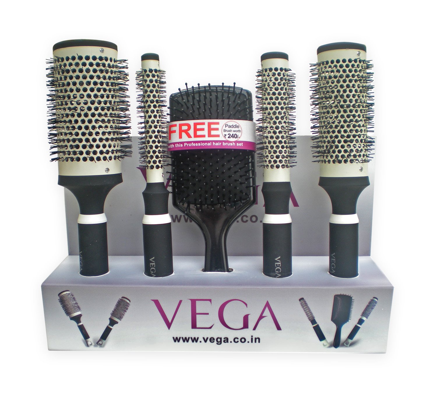 Buy Vega Professional Hair Brush Set Online at Low Prices in India