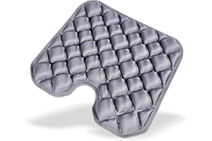 Inflatable Seat Cushion, U-Shaped Coccyx Cushion for Office Chair, Car & Wheelchair, Ergonomic Pressure Relief for Tailbone &