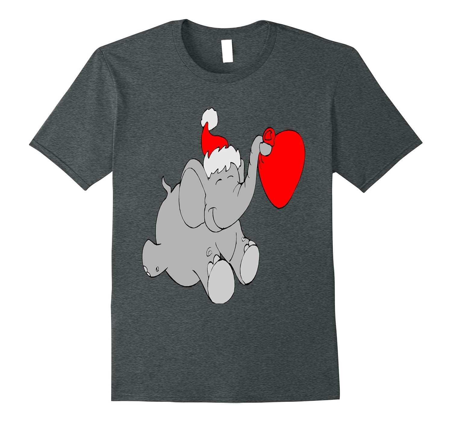 Santa Elephant T-Shirt-ANZ