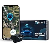 Salind GPS permanent Battery via OBD 2 - Tracker for Vehicles, 4G LTE real Time Monitoring & Tracking Device for Cars, Trucks