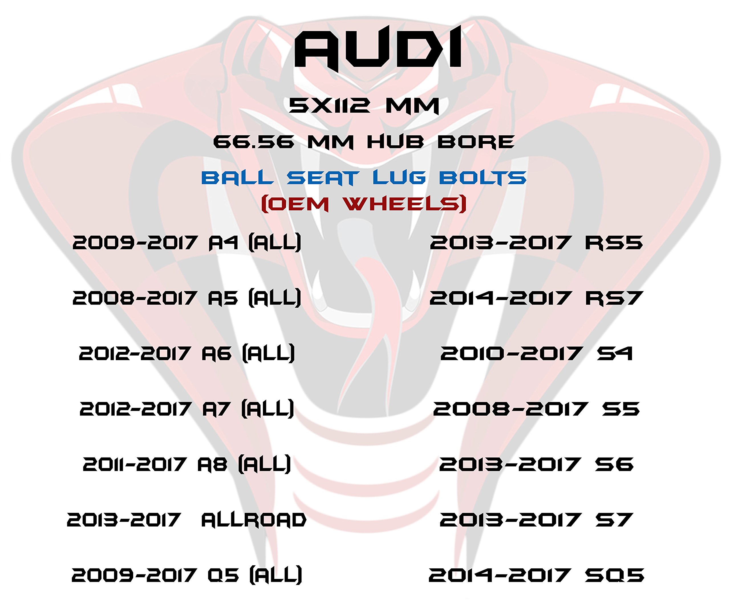 thumbnail image 2 of BWA 25mm Wheel Spacer Kit – Audi 5x112, 66.6mm Hub Bore – 2 Spacers + 10 Cone Bolts 2 of 3