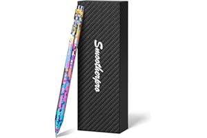 SMOOTHERPRO Bolt Action Pen, Titanium Ballpoint Pen with Black Ink, Compatible with Pilot G2 Refills for Writing, Journaling, Left-Handed Friendly