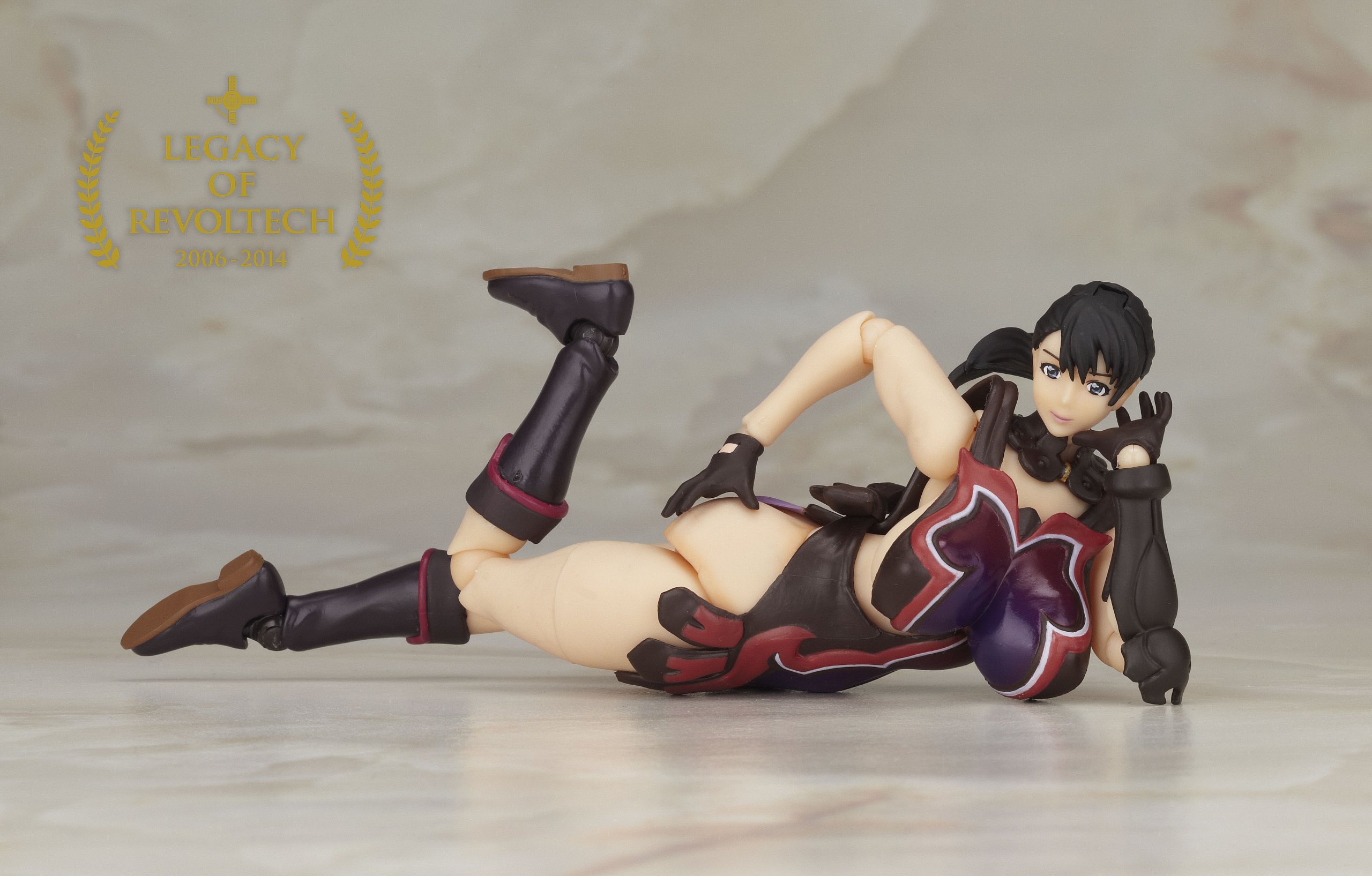 Kaiyodo Revoltech Legacy of Queens Blade Series Cattleya