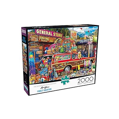 Buy Buffalo Games Aimee Stewart Family Vacation 2000 Piece Jigsaw Puzzle Online In Indonesia B06zywqtfw
