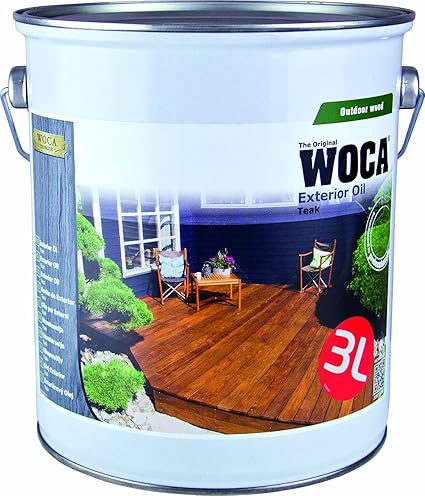 Woca Exterior Öl Teak, 3,0 Liter
