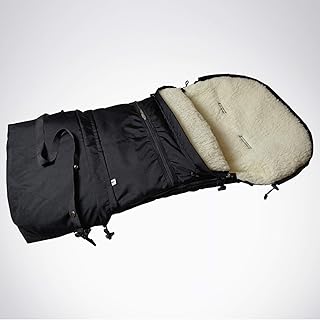 Bergsteiger Fußsack, Kinderwagen Winterfußsack 5-in-1, Gurtschlitze, für Babyschale, Babywanne, Sportwagen, Öko-Tex 100, Bergsteiger Kinderwagen-Zubehör