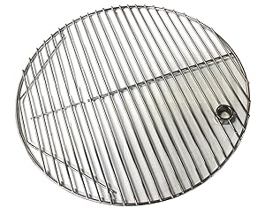 Hongso SCG195 19.5" BBQ Stainless Steel Round Cooking Grates/Cooking Grid for Kamado Ceramic Grill, 20 inch Grill Grate