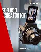 Canon EOS R50 Mirrorless Camera Content Creator Kit 4K APS-C WiFi Bluetooth view 2