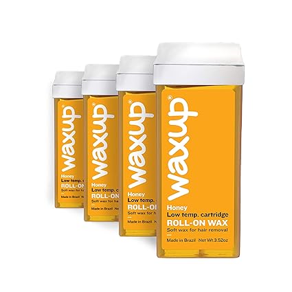 Amazon Com Waxup Honey Roll On Wax Hair Removal Wax Cartridge