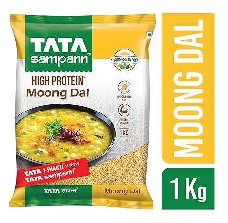 Tata Sampann Moong Dal Split, 1kg