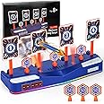 SPEEDYEAH Digital Shooting Targets with Foam Dart Toy Shooting Blaster, 4 Targets Auto Reset Electronic Scoring Toys, Shooting Toys for Age of 8 9 10+ Years Old Kid Boys