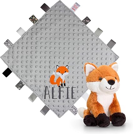 Couverture Personnalisee Pour Bebe Renard Avec Coffret Cadeau Franky Fox Amazon Fr Bebes Puericulture