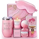 Birthday Gifts for Women, Unique Spa Gift Basket Set for Mothers Day, Valentines Day - Christmas Gifts for Women, Mom, Friends Female, Sister, Her, Girlfriend, Wife, Teacher, Nurse