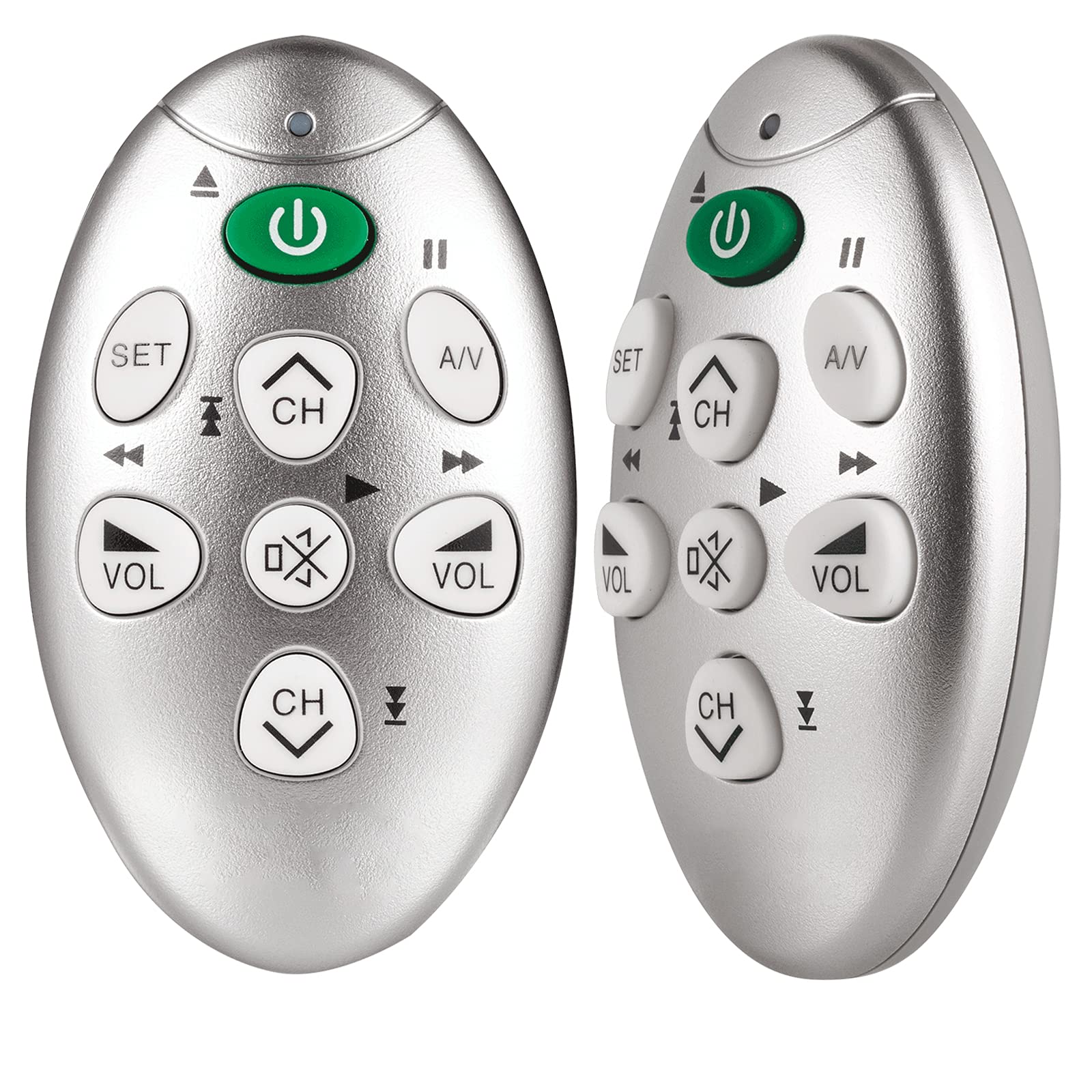 Universal Big Button TV Remote for Elderly and Senior Simple Learning Remote for Television