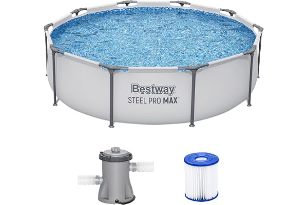 Bestway Ground Outdoor Backyard Swimming Pool