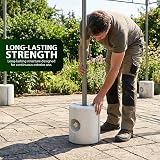 ZENO Gazebo Weights Set of 4 Heavy Duty Garden Weights for Gazebos Tents view 9