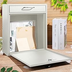 Yaocom Locking Mailbox with Key for Outdoor 12 x