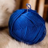 Korbond DK Royal Blue Yarn 100g Acrylic Wool 290m Double Knit view 2