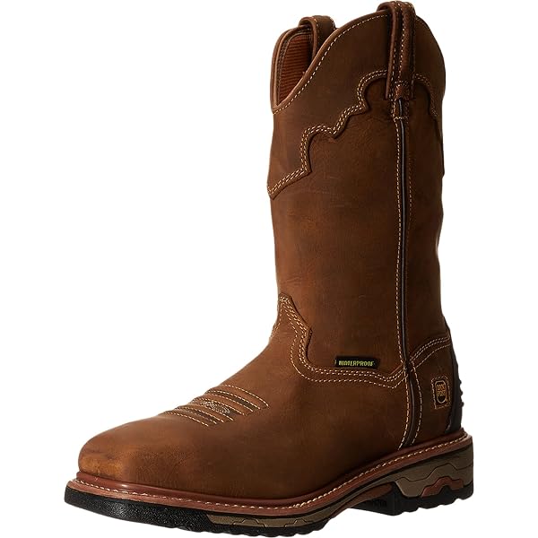 Amazon.com: Rhino 90S22 Steel Toe Work Roper - Brown (10.5  display picture 3