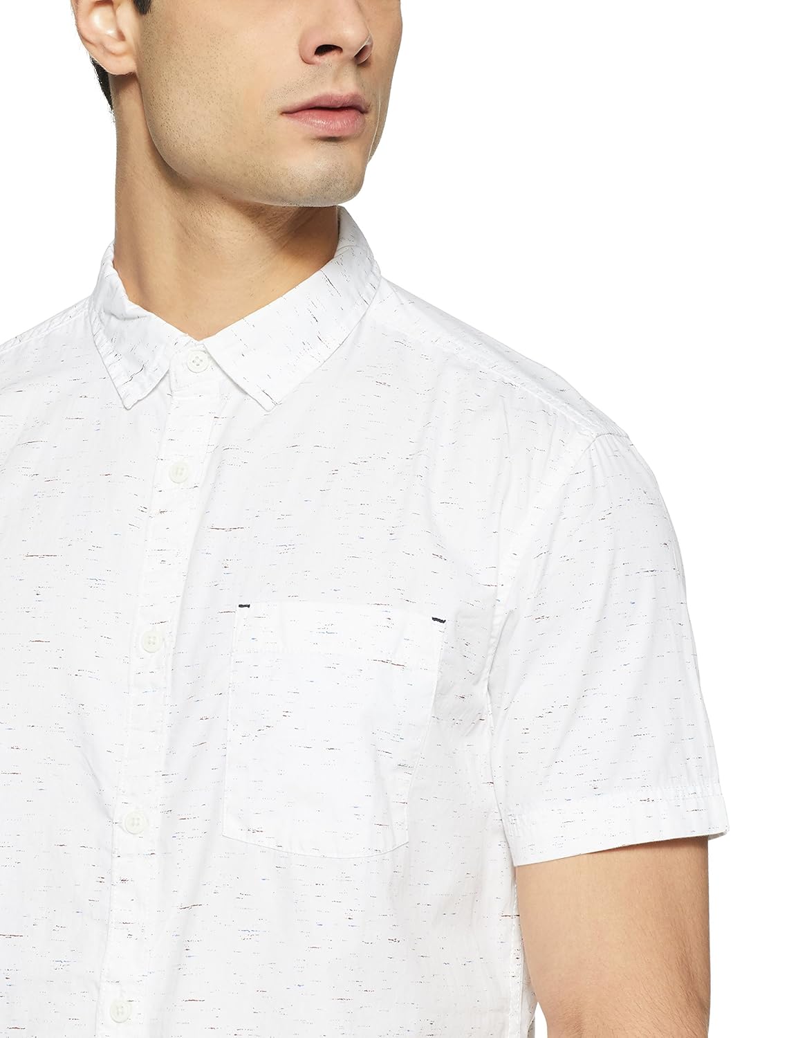urban ranger by pantaloons men's printed slim fit polo