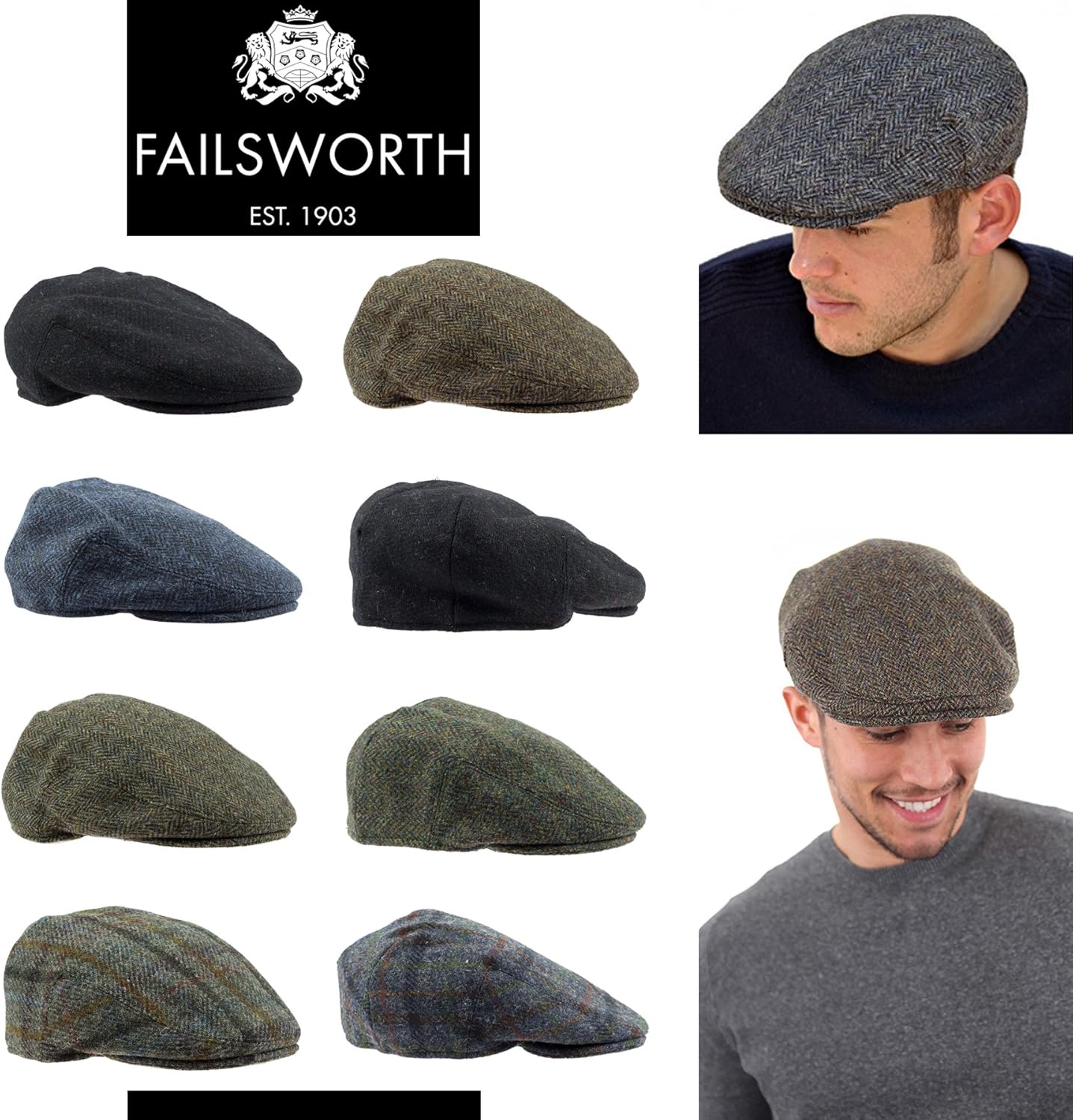 Failsworth flat cap Clearance